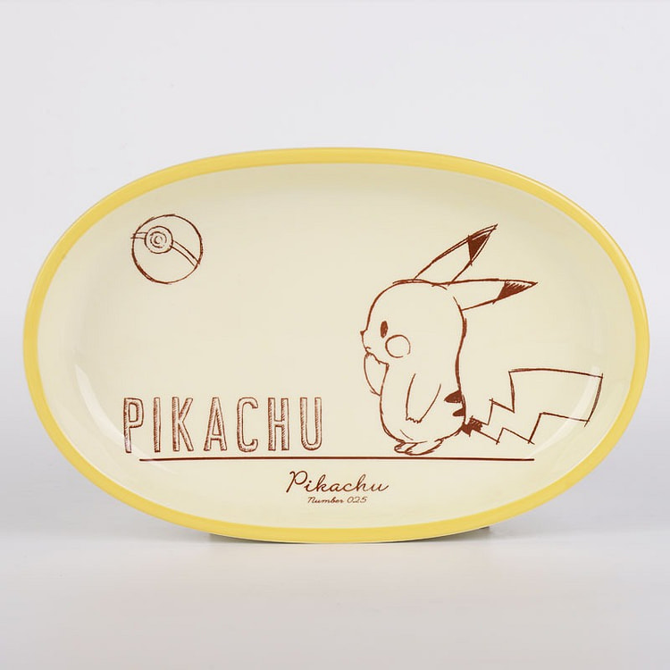 W顺祥釉下12.5英寸新范鱼盘（宝可梦款-童真） 1 份