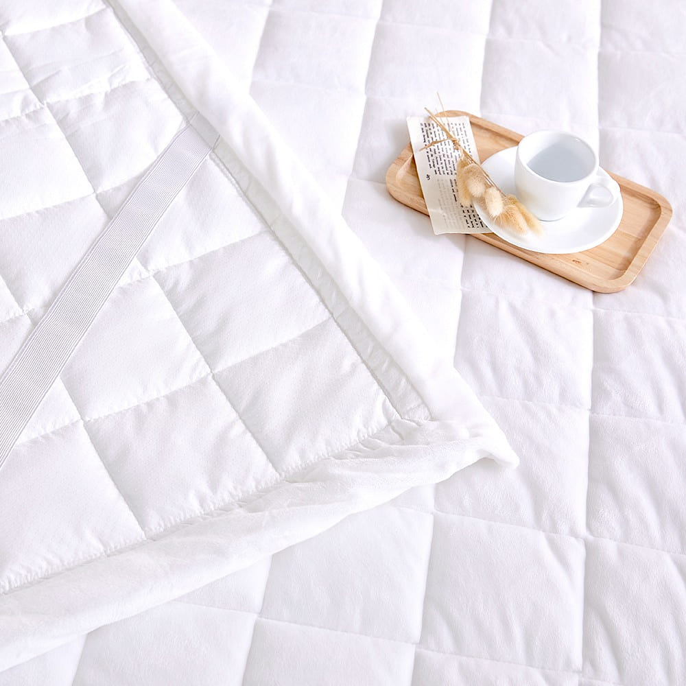 Harmony 3mm High-density Microfiber Bending Mattress Pad (US Queen) 1 each