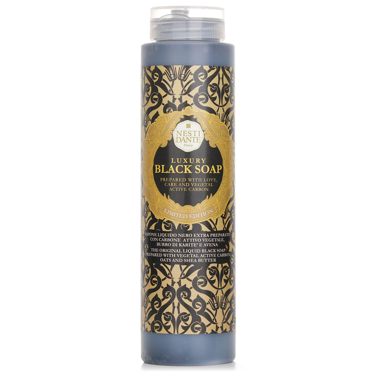 Nesti Dante Luxury Liquid Black Soap With Vege 300 ml