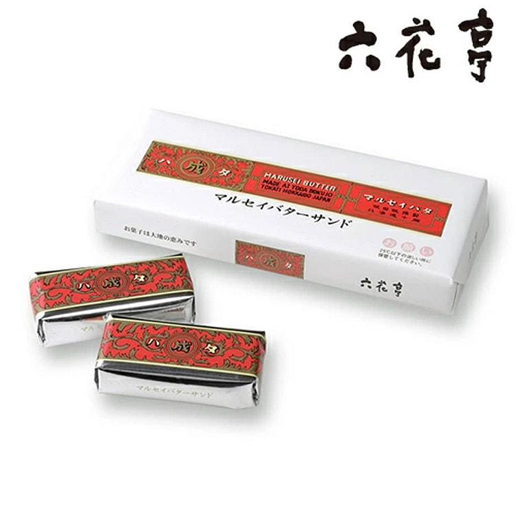 北海道 六花亭 朗姆酒夹心饼干 5枚