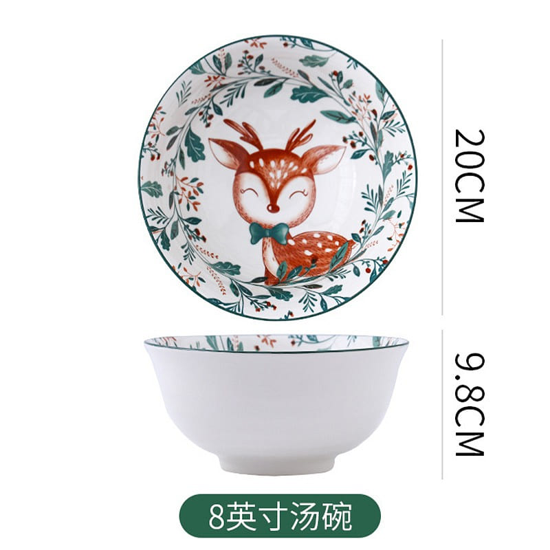8 Inch Soup Bowl 1pcs 1 each