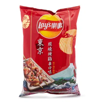 Lay's Potato Chips BBQ Chicken Skewers Flavor 59.5 g