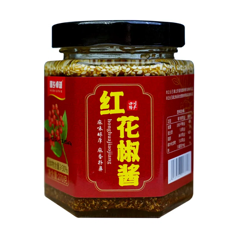 正宗红花椒酱四川特产藤椒酱特麻特香*1瓶 270 克