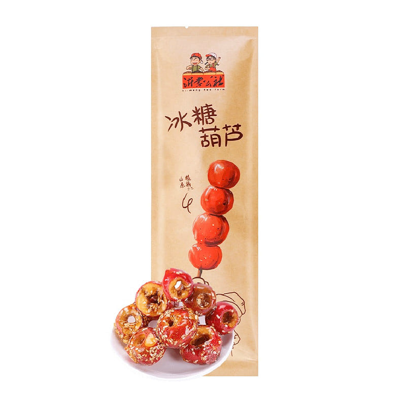 Yimeng Red Farm Sugar-Coated Hawthorn on a Stick 25 g