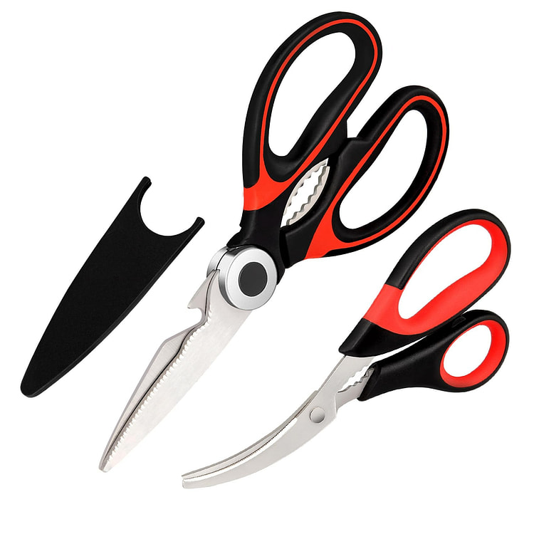 2Pack Kitchen Shears, Heavy Duty Kitchen Scissors 1 each