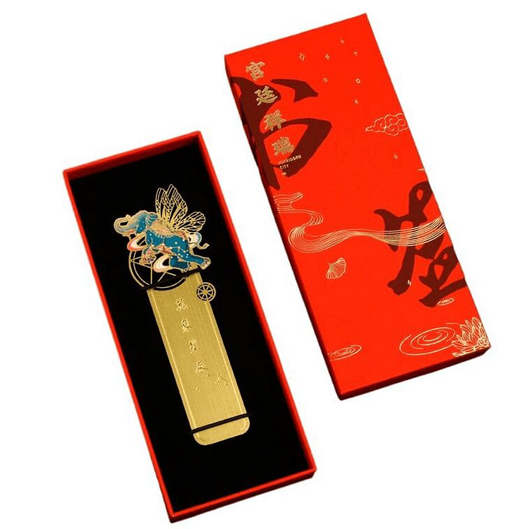 新了故宫 金属拉丝书签 万象星辰 40*120mm 1 盒