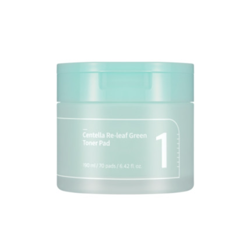 numbuzin No.1 Centella Re-leaf Green Toner Pad 190 ml