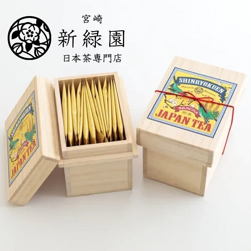 Shinryokuen Sencha Teabags Mini Box 3g x 15p 1 box