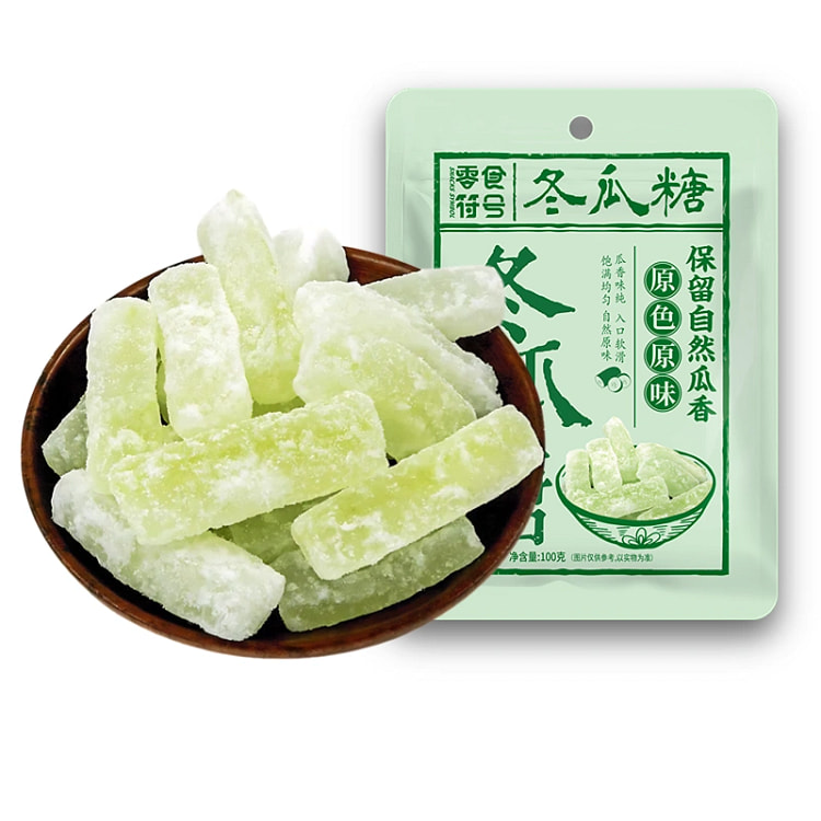 零食符号霜降冬瓜糖100g*1袋