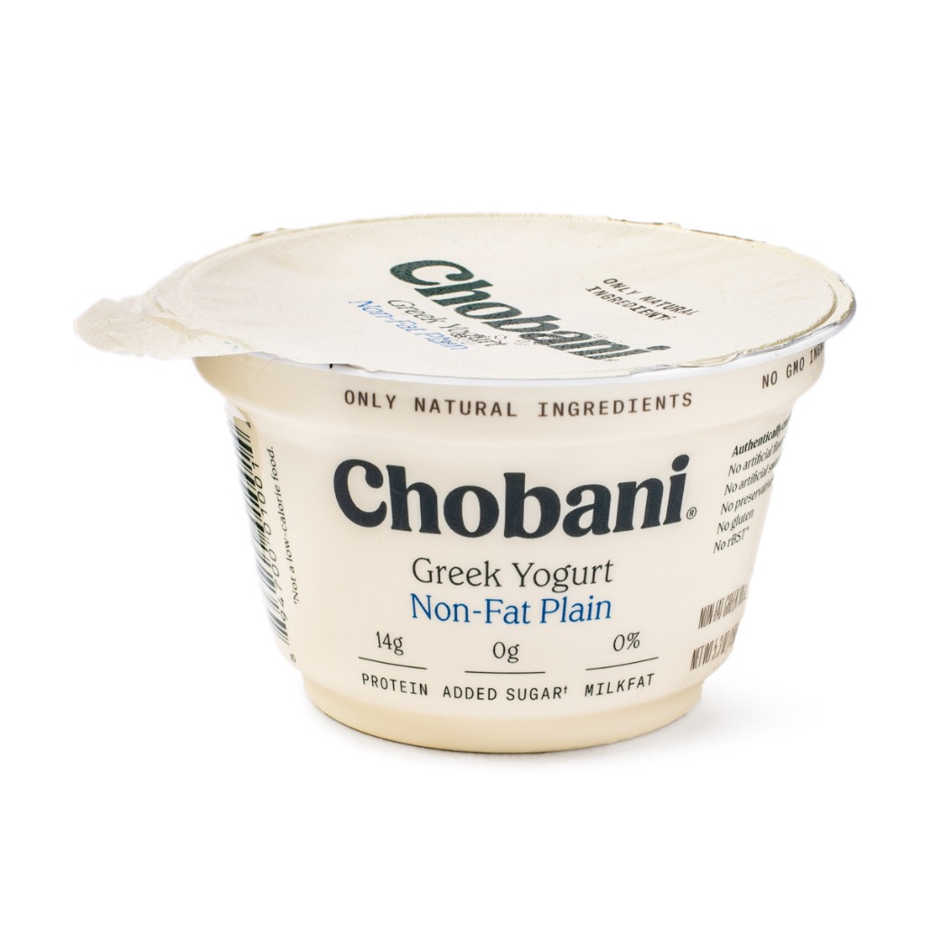 Chobani Yogurt estilo griego, sabor original Weee!