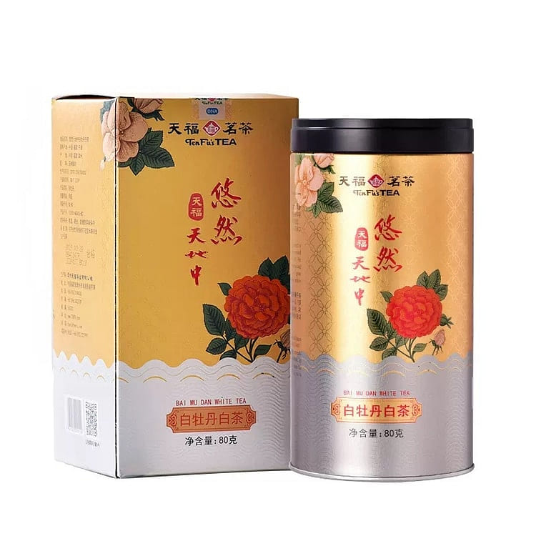 China [Tenfu’s Tea] Leisurely Heaven and Earth White Peony 80g 1 each