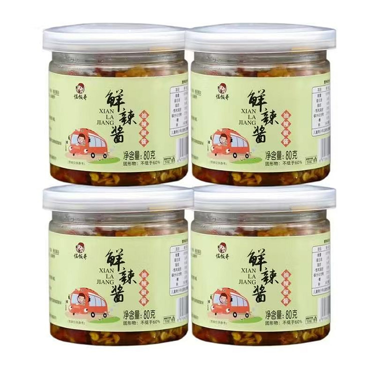 Zufan Ge served rice with fresh spicy sauce 80g * 320 g