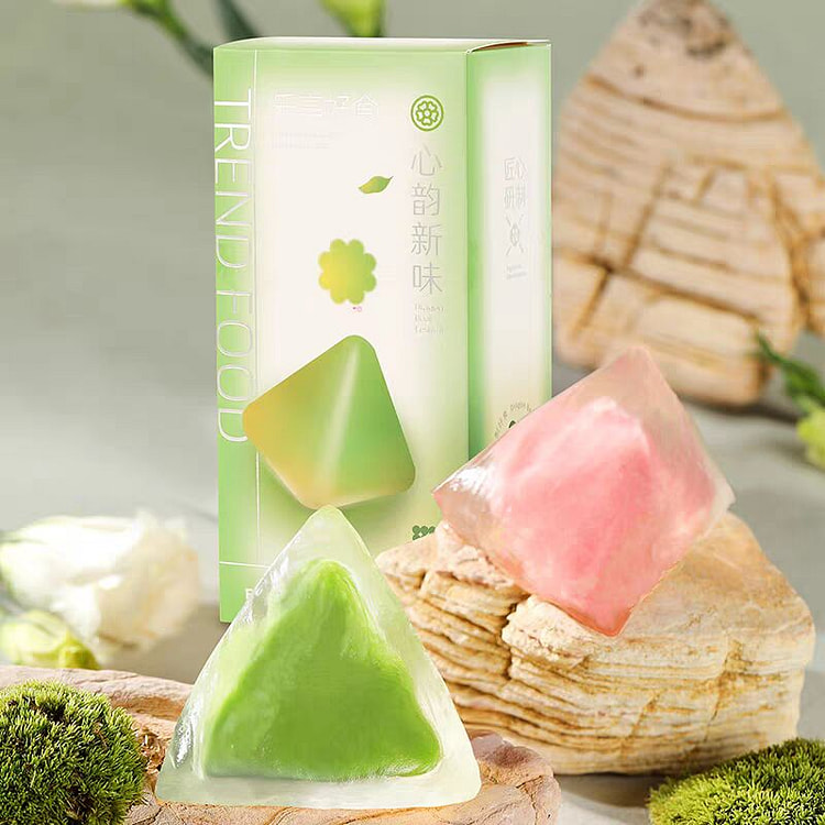 水晶粽子 冰粽【水蜜桃 青柠口味】