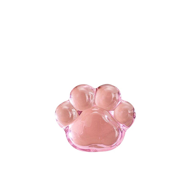 朱炳仁捞金爪可爱萌趣猫爪琉璃盘玩 1件装 1 箱