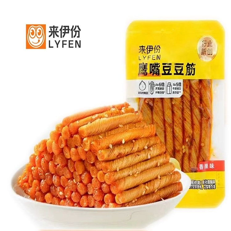 Laiyifen Spicy Chickpea & Bean Curd Snack 350g 350 g