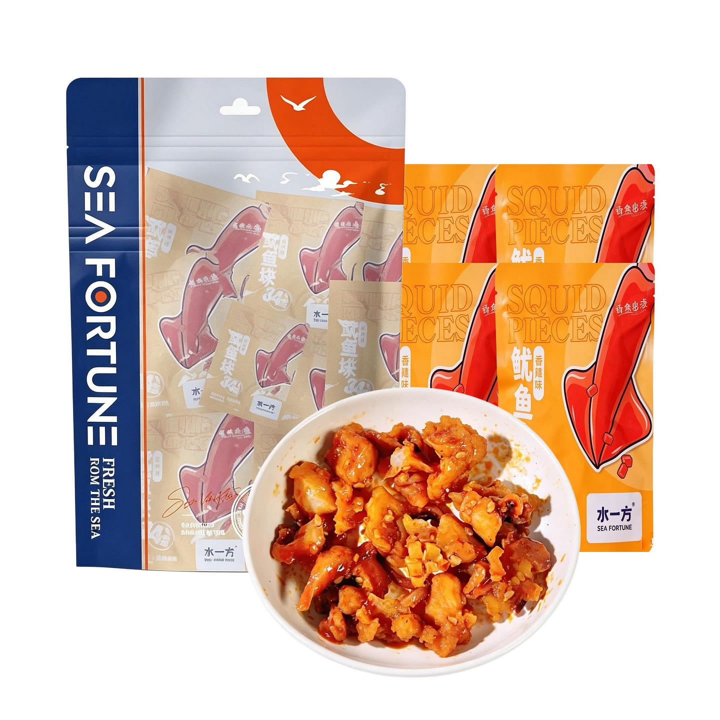 Sea Fortune Spicy Squid Snack 200 g