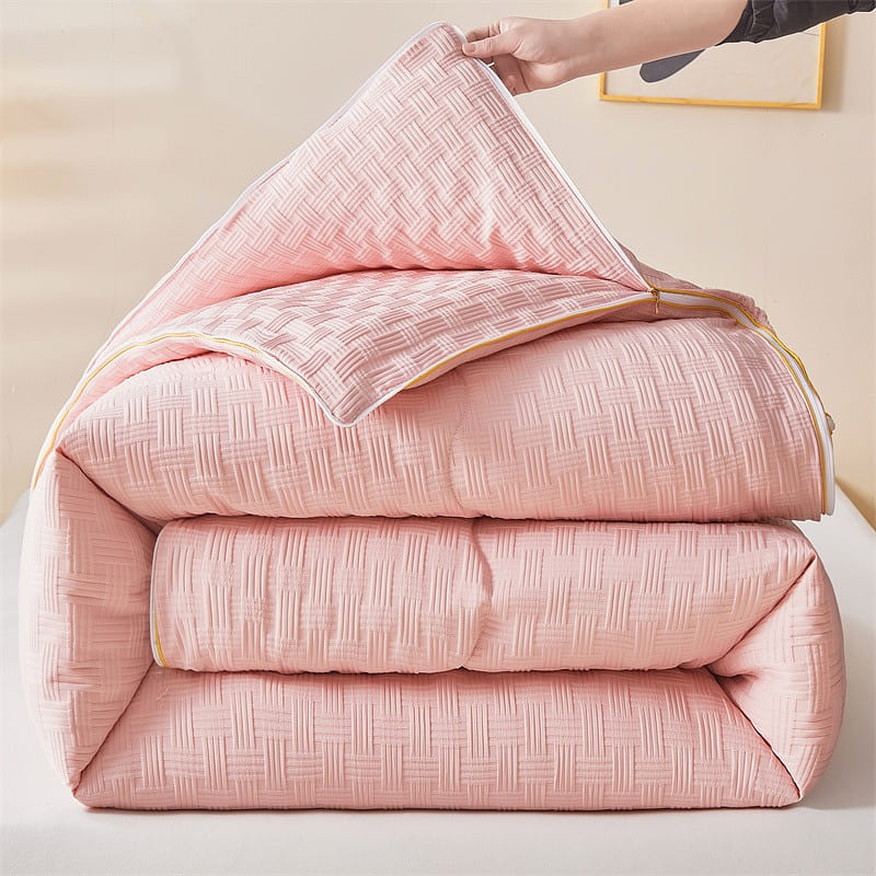 Silk Duvet 200x230cm 3kg Autumn Winter Pink 1 each