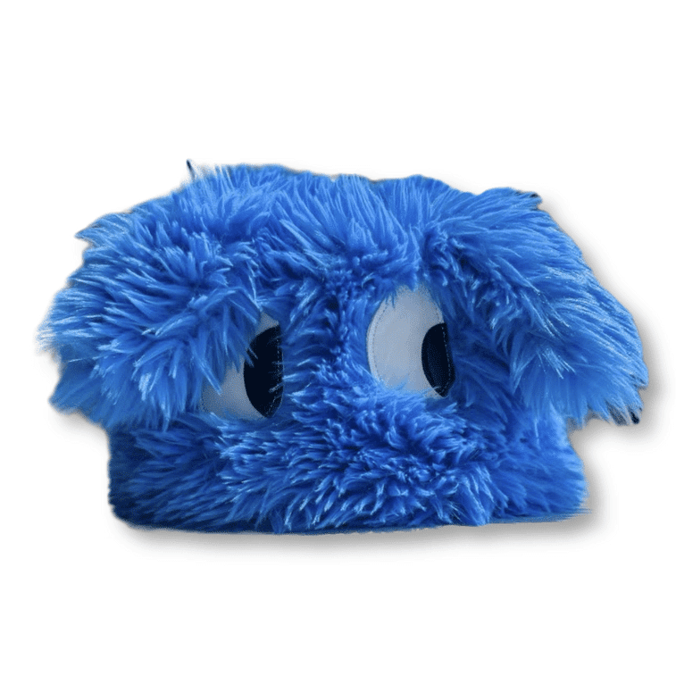 Plush Cartoon Funny Dog Hat-Autumn/Winter Women’s Women’s Hat Blue 1 each