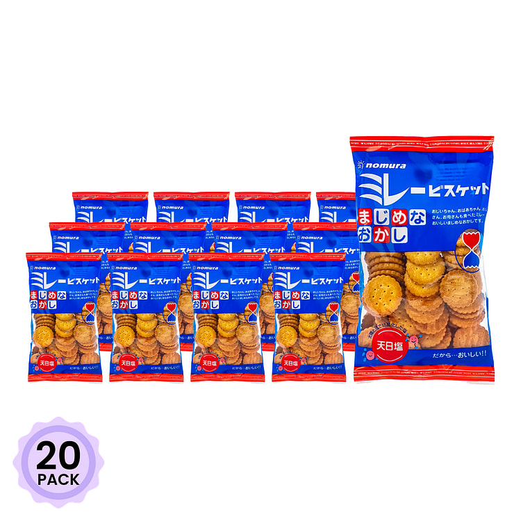 Nomura Salty Millet Biscuits 120 g*20 pack
