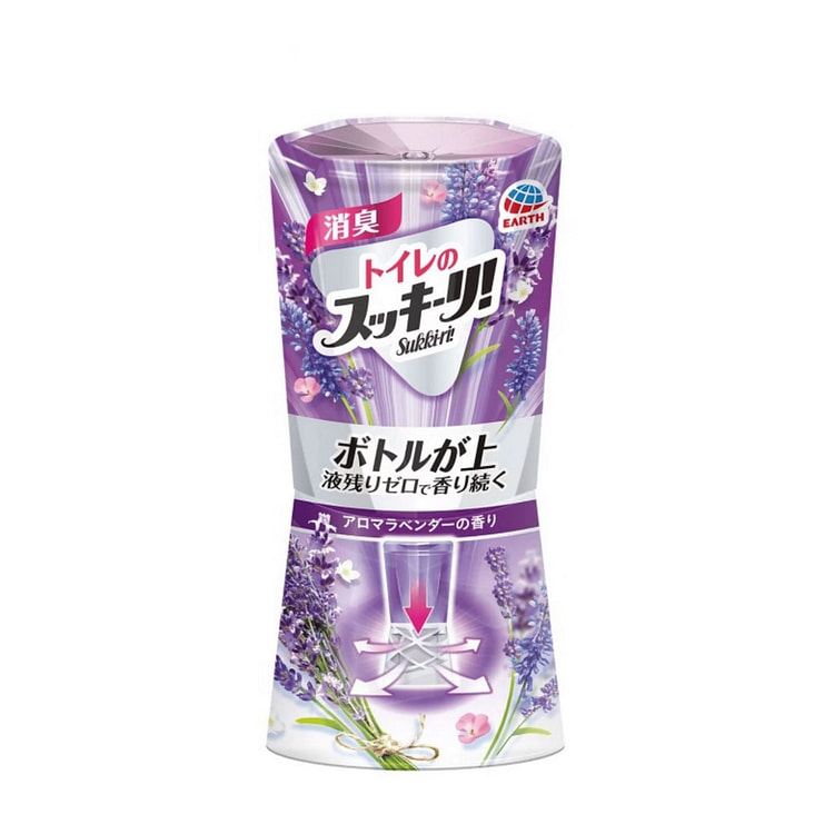 Earth 室内除臭芳香剂 薰衣草香 400ml 1 瓶