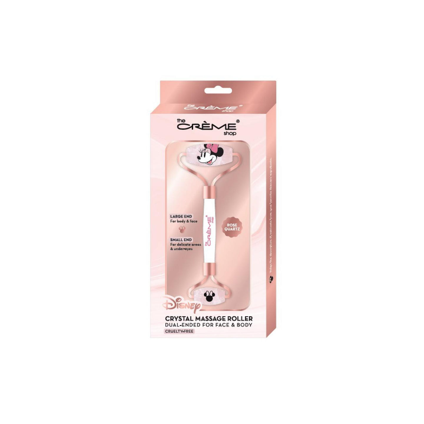 THE CREME SHOP Minnie Crystal Massage Roller (Dual-Ended for Face & Body) 1 each