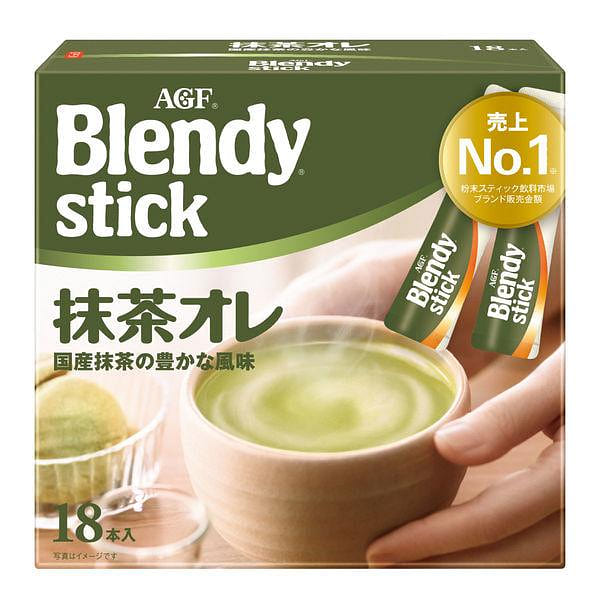 AGF Instant Coffee 18 Sticks Matcha Latte 1 each