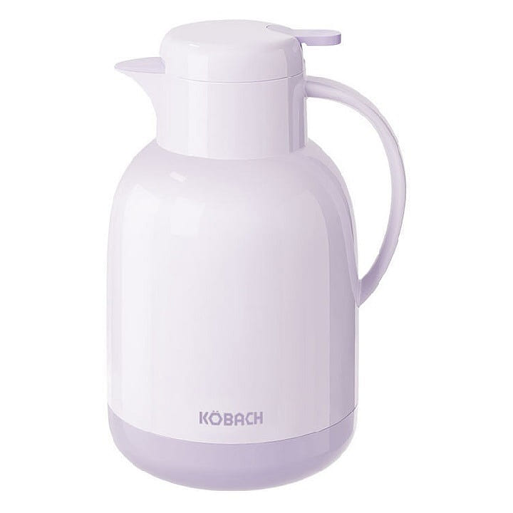 康巴赫 保温壶水壶 5层锁温一键出水 紫色款大容量1.7L 玻璃暖壶茶壶暖水壶热水瓶 1 份