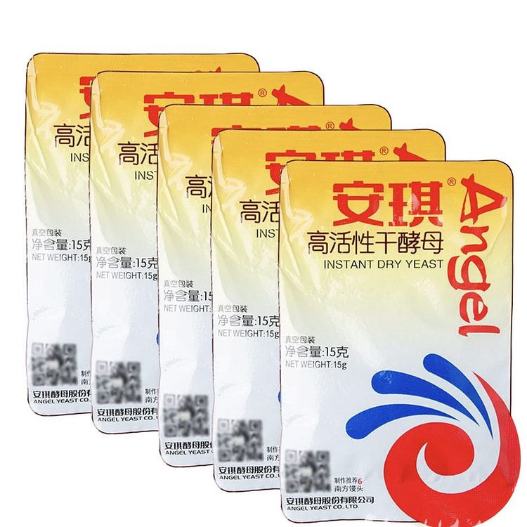 Angel Instant Dry Yeast (15g X 5sachets)