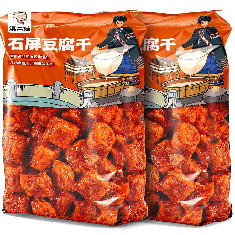 滇二娃麻辣豆干 150g*2 袋 300 克
