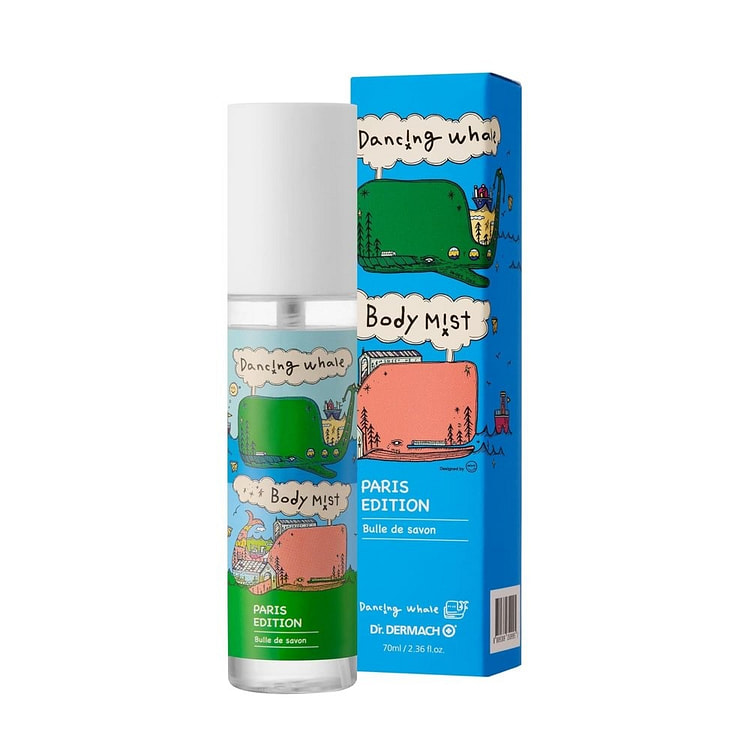舞动鲸鱼香皂身体喷雾 - 70ml
