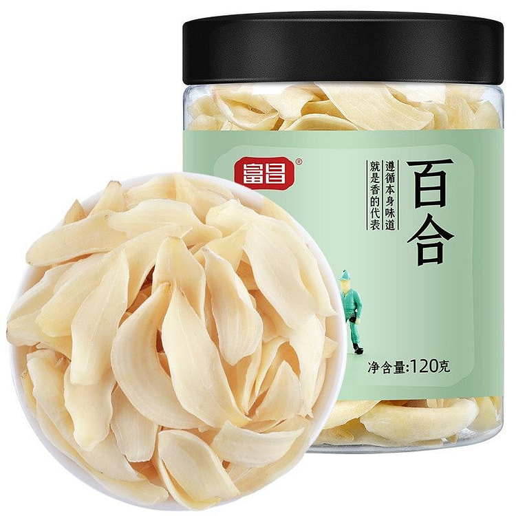 【富昌】百合干 鲜百合花干 银耳莲子羹食材 120 克