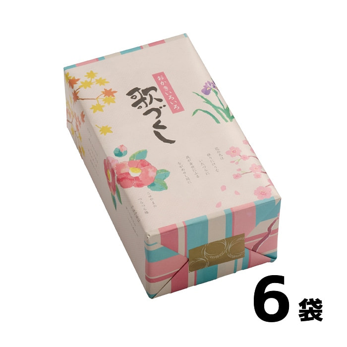 笹良屋 歌曲合集米果礼盒 6袋 1 盒