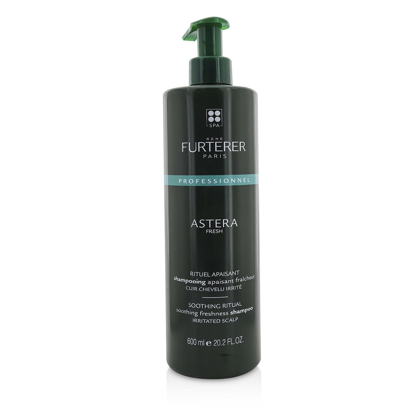 Rene Furterer Astera Fresh Soothing Ritual Soothing Freshness Shampoo – Irritated Scalp (Salon Product) 600ml/20.2oz 600 ml
