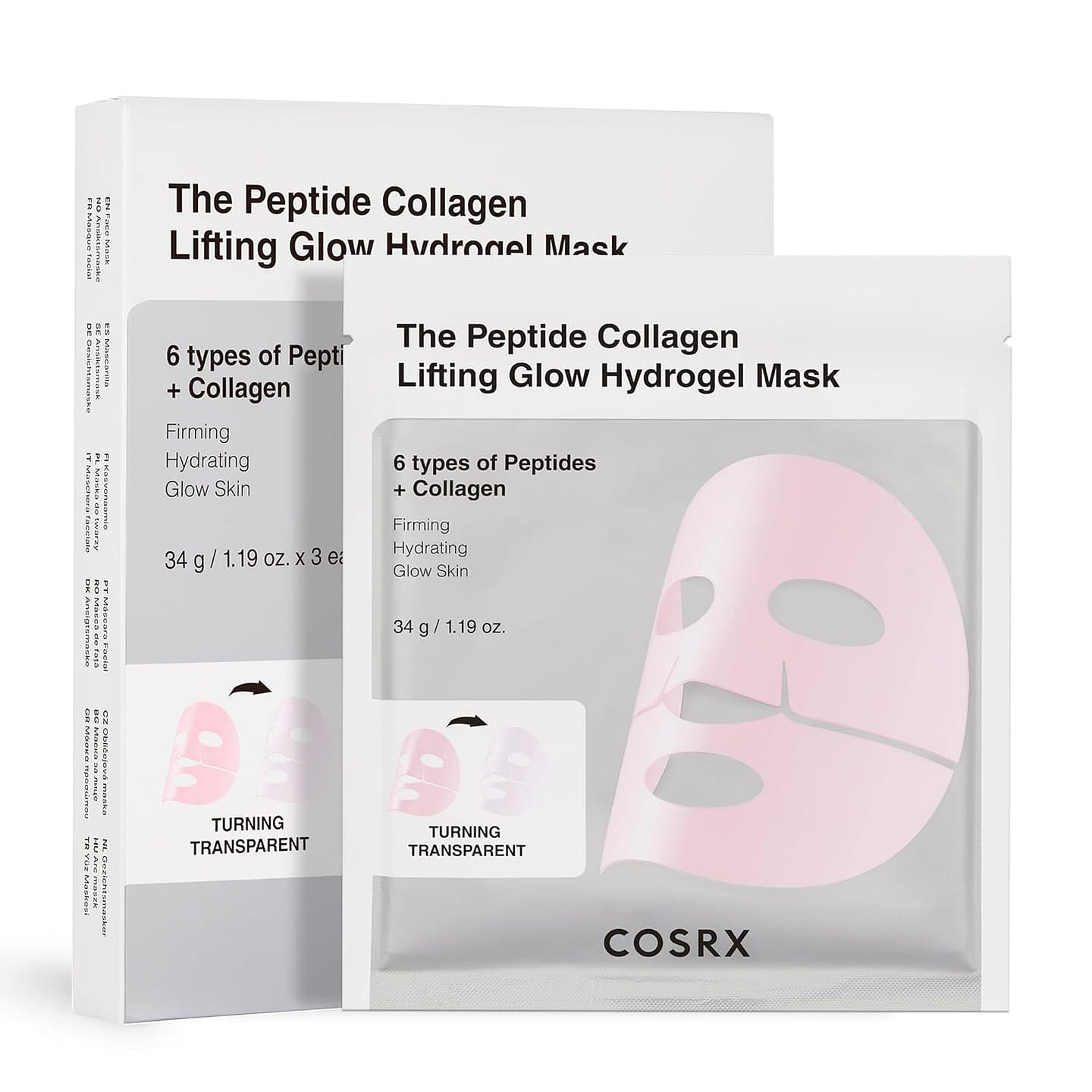 Cosrx The Peptide Collagen Lifting Glow Mask 1 each