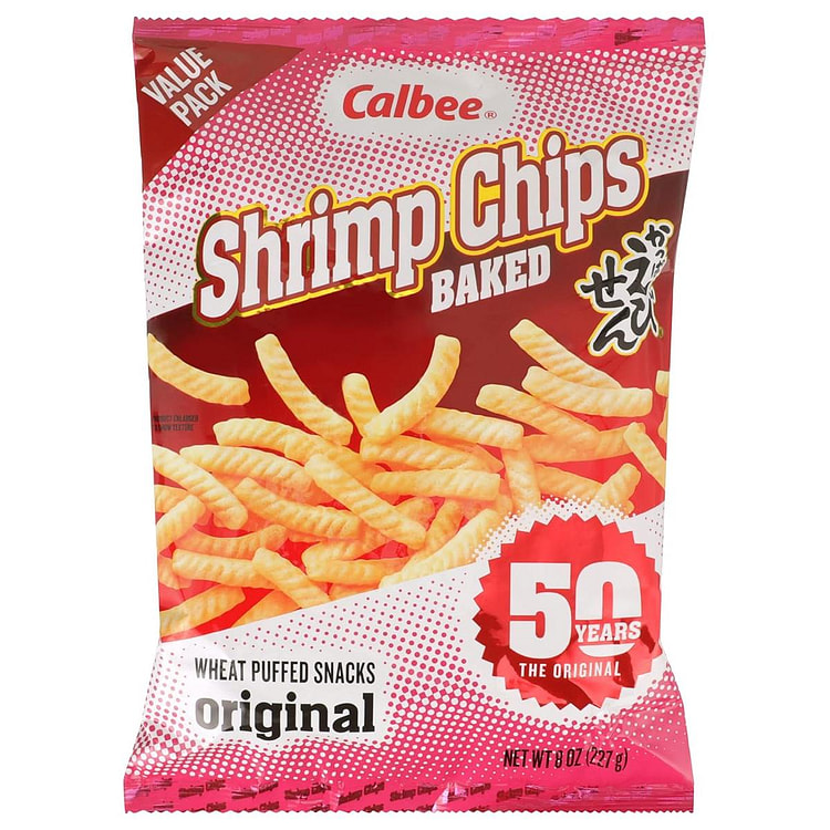 Calbee Shrimp Chip Baked 8oz
