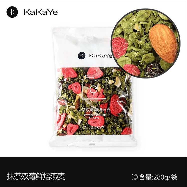 kakaye卡卡业烘焙燕麦片即食冲饮280克*1袋 280 克