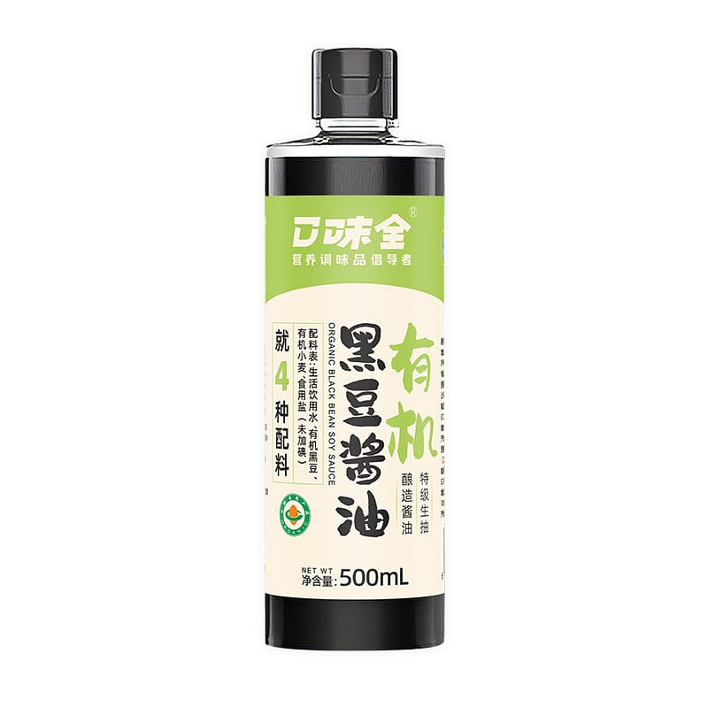 Organic Black Bean Soy Sauce (500ml) 1 bottle