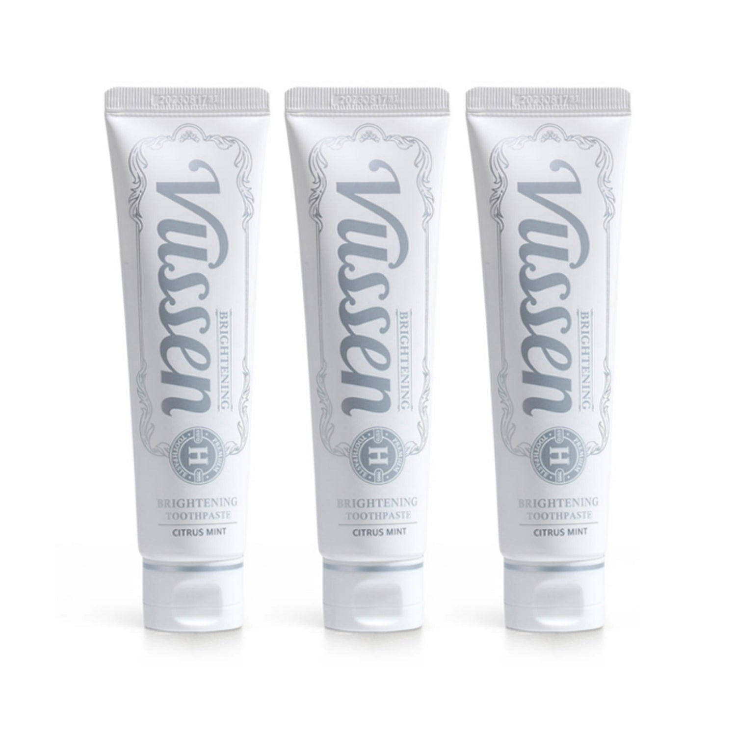 Vussen H Daily Brightening Toothpaste (3-Pack) 1 each
