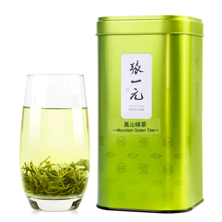 Zhang Yiyuan Tea - Mountain Green Tea 300g/Can 1 can