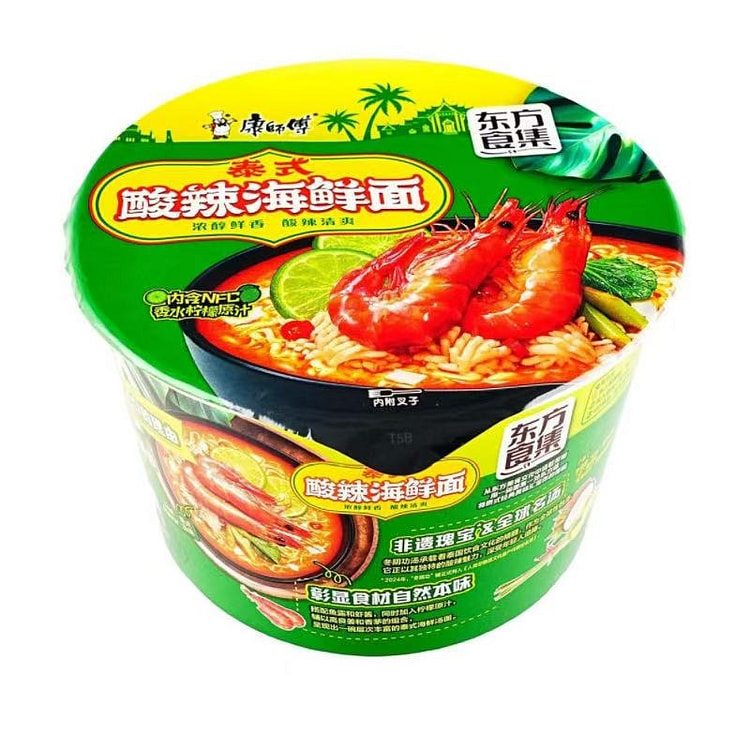 康师傅 东方食集系列方便面 泰式酸辣海鲜面 109 克