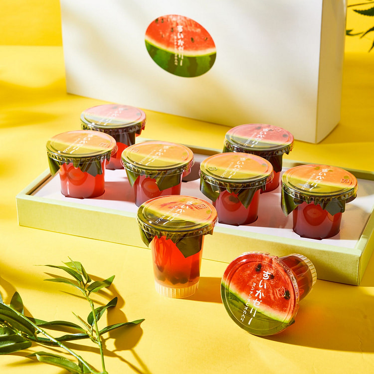 Watermelon Jelly (8 pieces) (Gift)