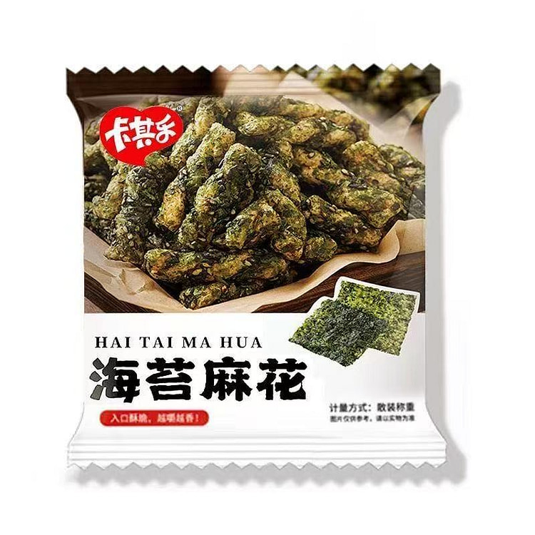 Kaqile seaweed small Fried Dough Twists about 10g 1 pack