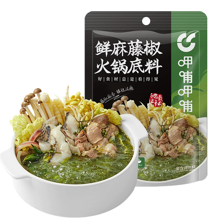 呷哺呷哺鲜麻藤椒火锅底料180g*袋 180 克