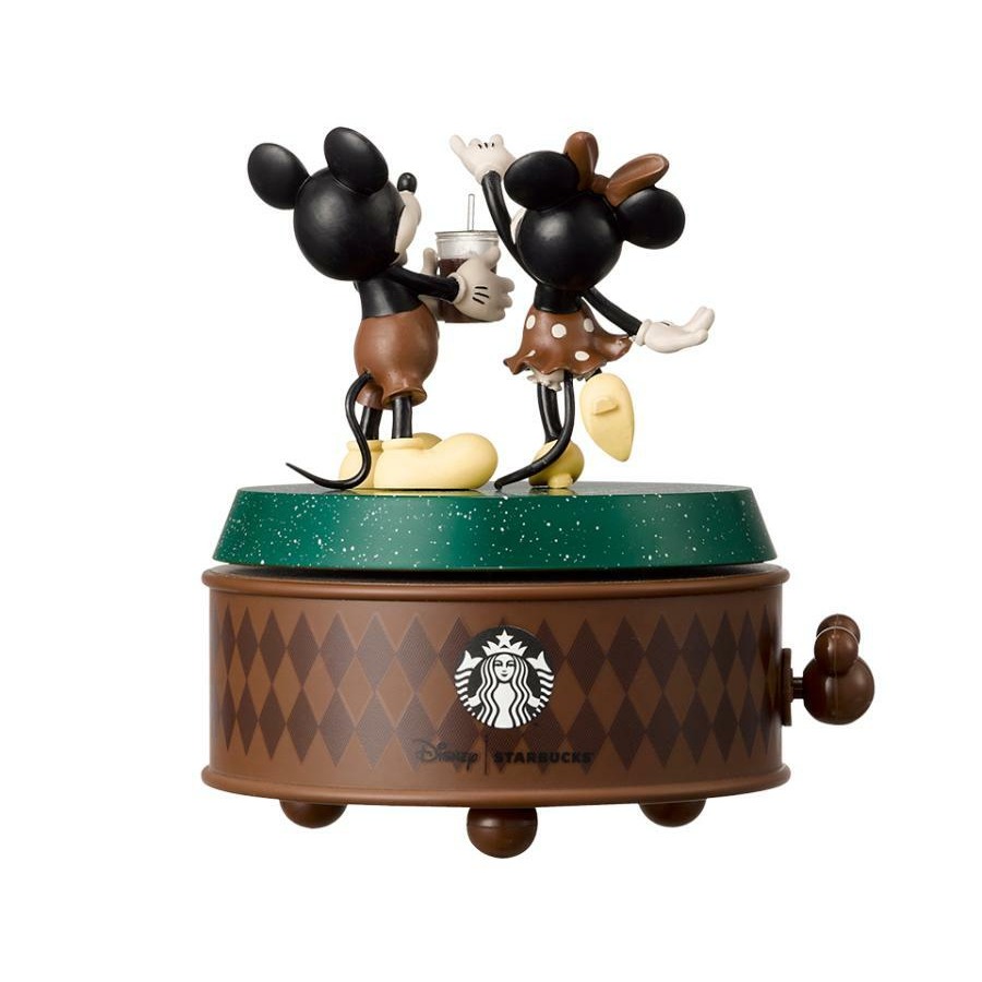 STARBUCKS KOREA 2023 AUTUMN X Disney Mickey Minnie Music Box - Weee!