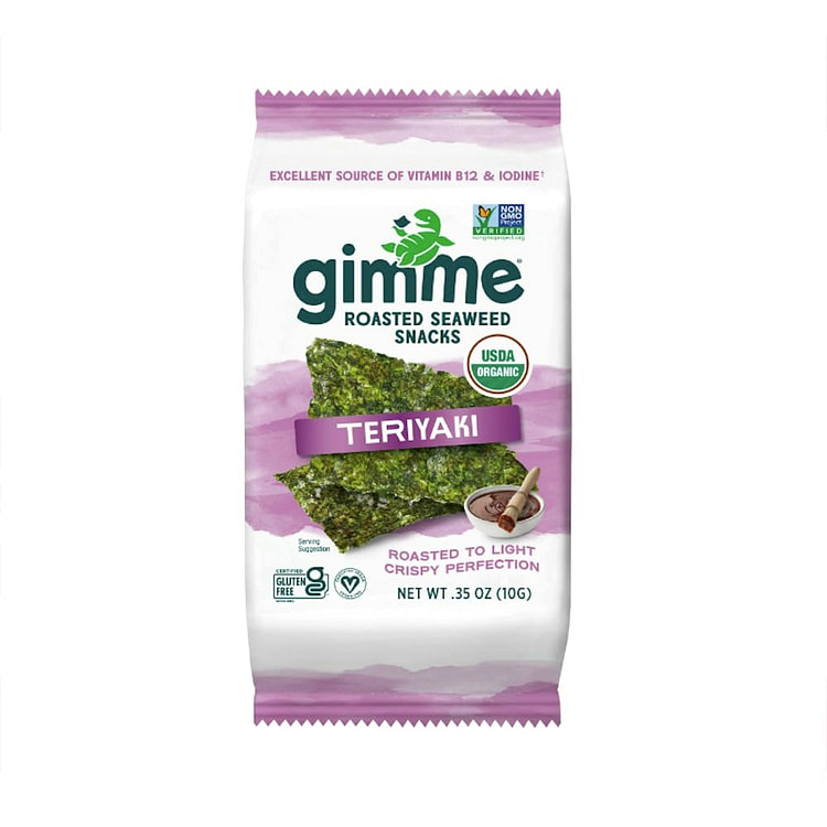 有机优质炭烤海苔 海苔脆饼干 健康零食 一件包邮