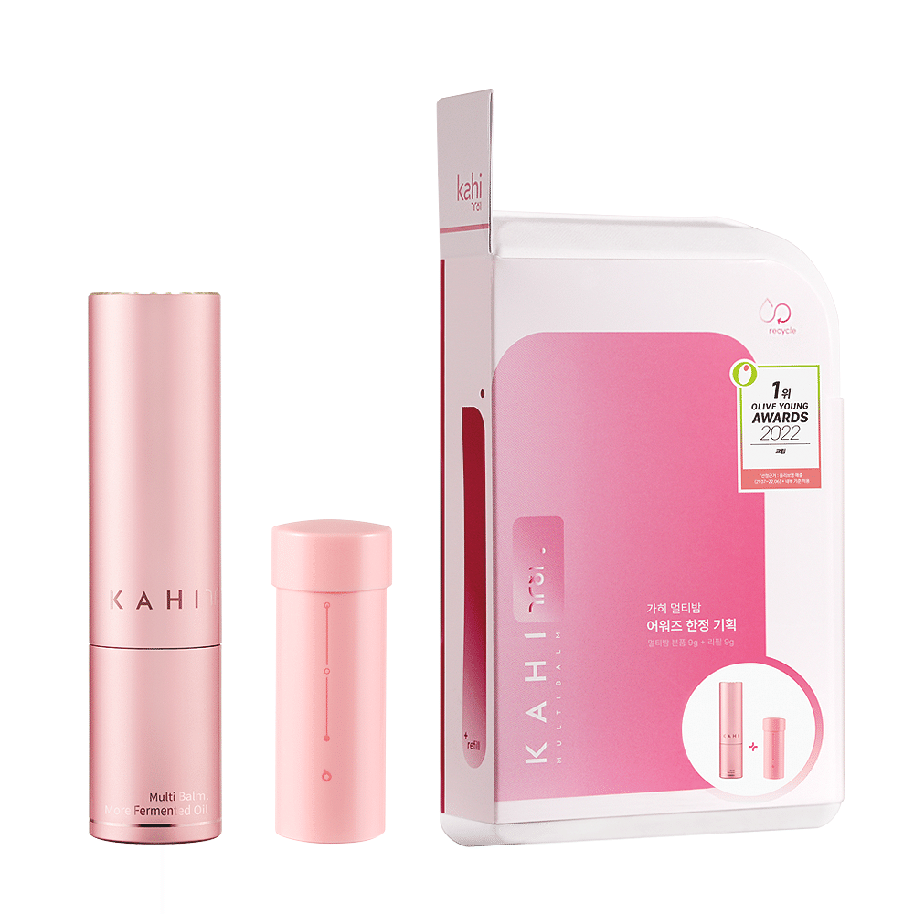 KAHI Wrinkle Bounce Multi Balm 9g + Refill 9g 1 box