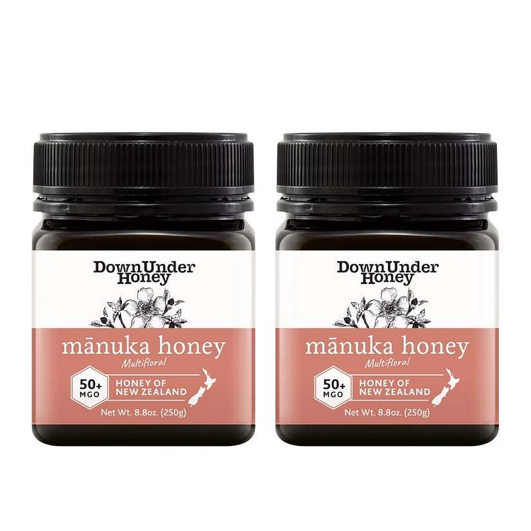 MGO 50+ Multifloral Manuka honey 8.8oz - Pack of 2 1 each