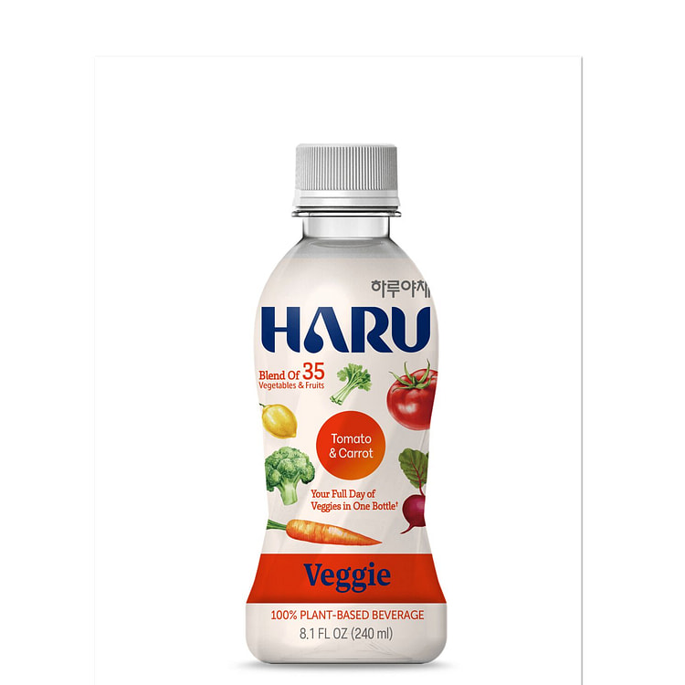 hy HARU Veggie - Tomato & Carrot 8.1 oz*6 bottles