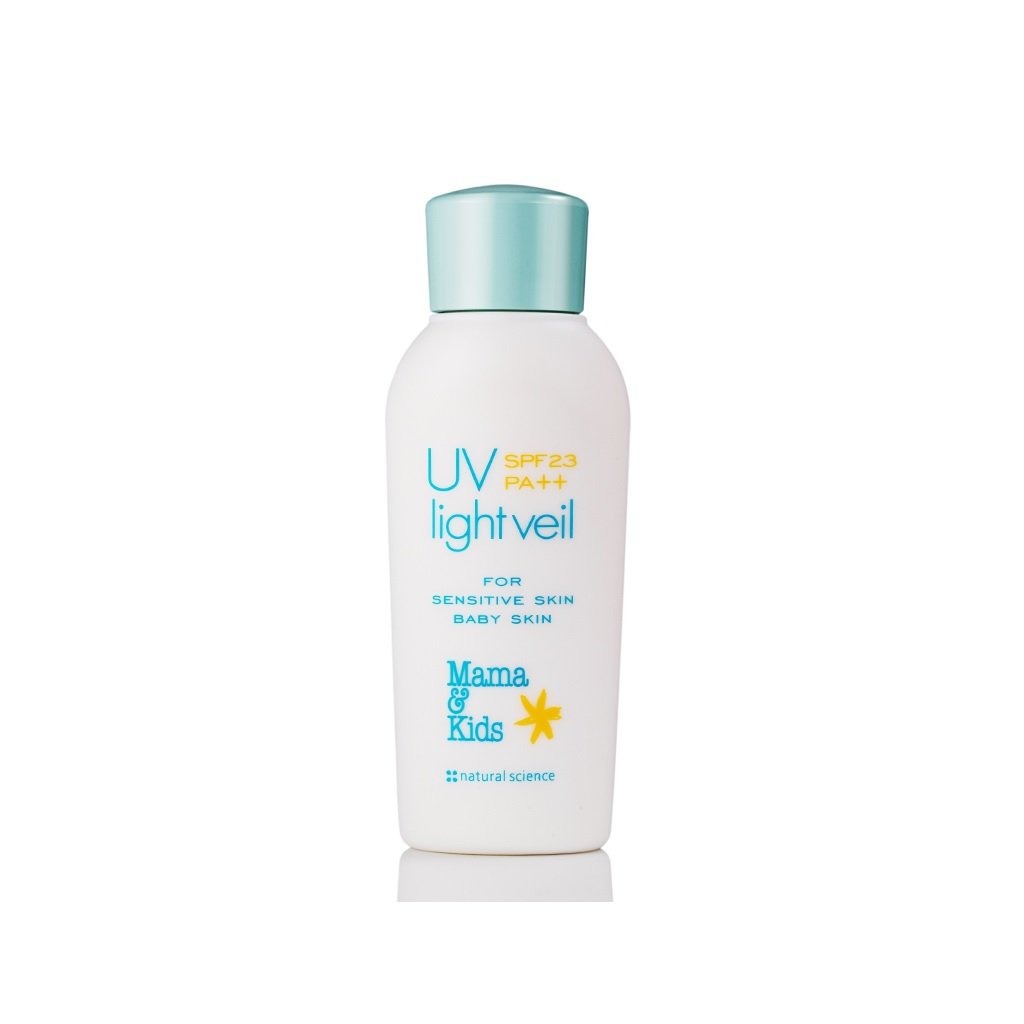 ママキッズ UVライトベール 90ml SPF23PA++ 日焼け止め 乳液 - Weee!