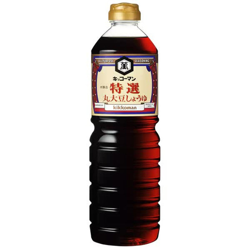 Kikkoman Special Whole Soybean Soy Sauce 1L 1 each